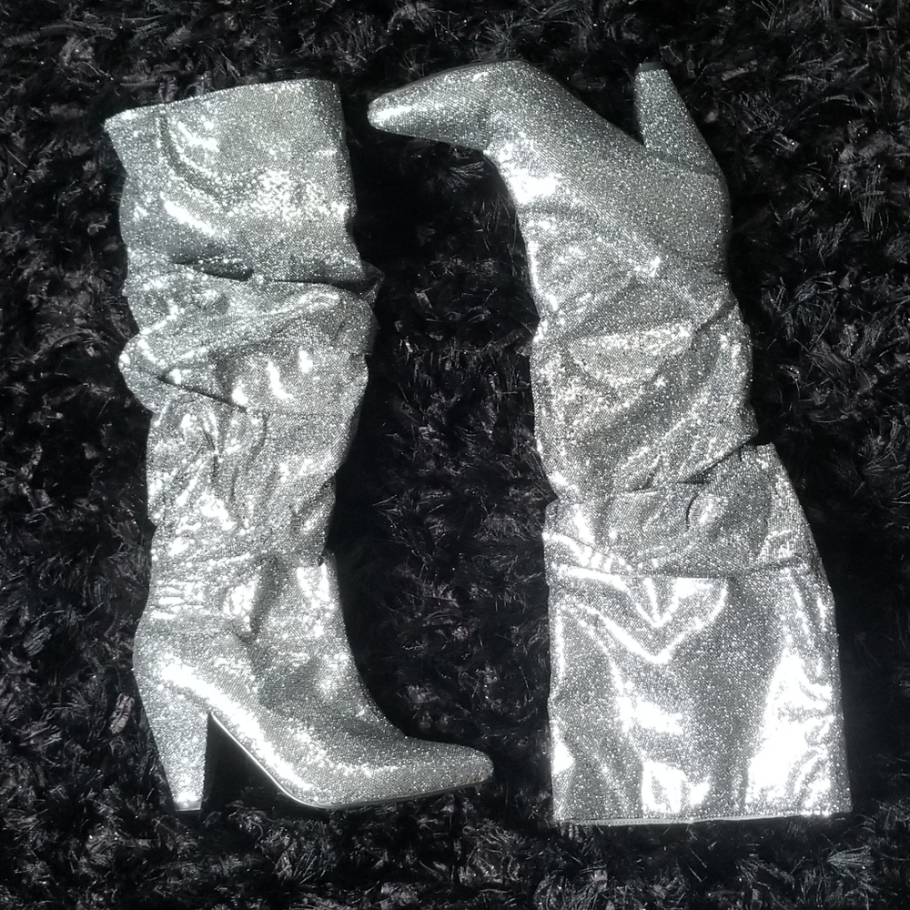 Sparkle Booties Sz 8